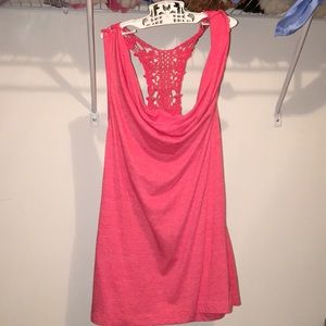 Lacy tank top